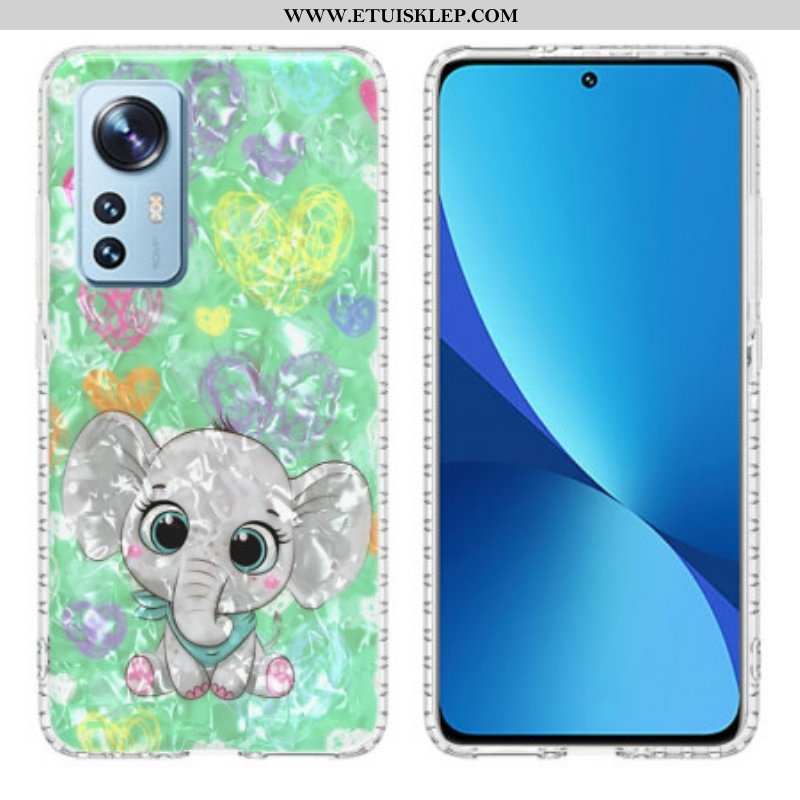 Etui do Xiaomi 12 / 12X Stylowy Słoń